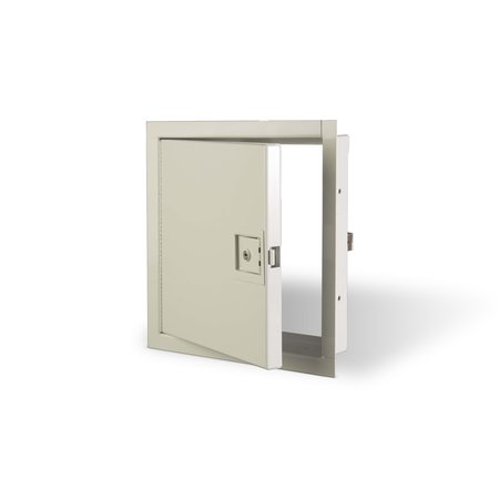 KARP Uninsulated Fire Rated Access Door, KRP-250FR Keyed Paddle Latch Prime 36x36 NKRPP3636PH